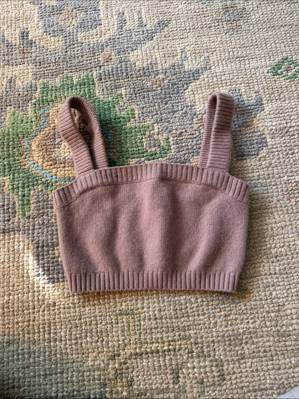 Naadam cropped cashmere tank top